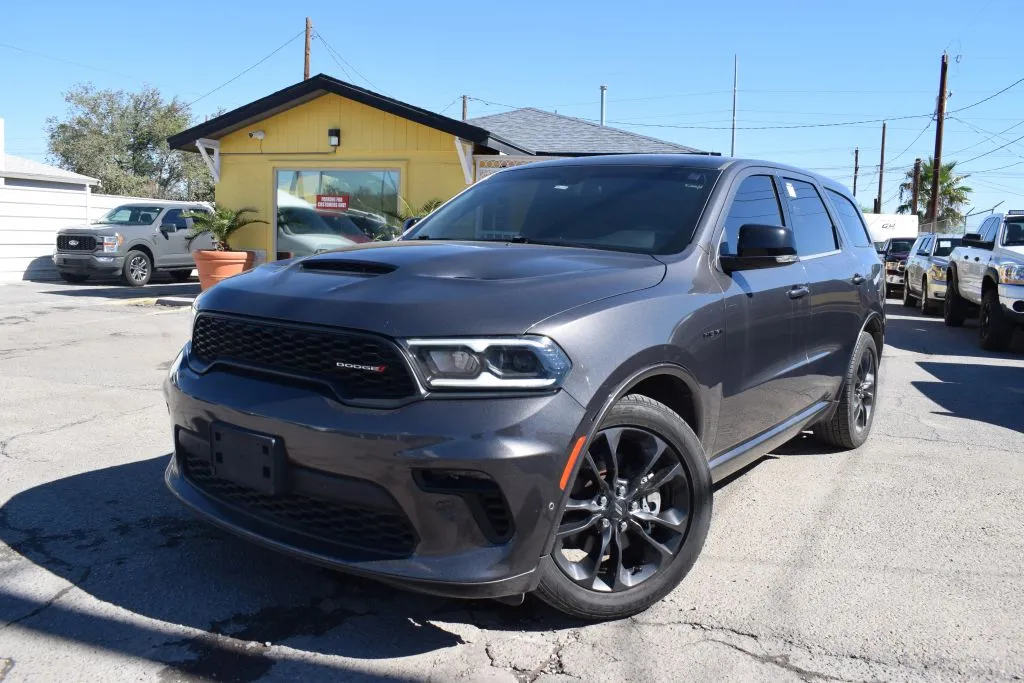 Gray 2021 Dodge Durango R/T Sport Utility 4D for sale in El Paso, TX