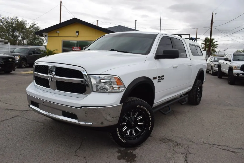 White 2019 Ram 1500 Classic Crew Cab SLT Pickup 4D 6 1/3 ft for sale in El Paso, TX