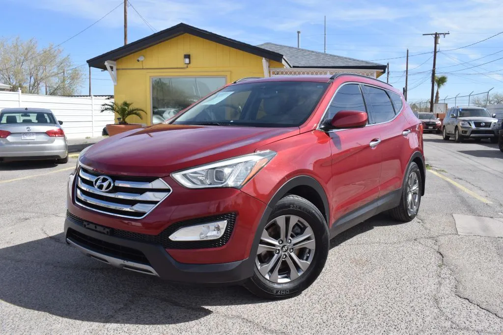 Red 2013 Hyundai Santa Fe Sport Sport Utility 4D for sale in El Paso, TX