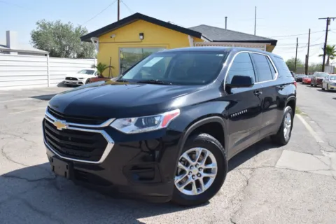 Black 2018 Chevrolet Traverse LS Sport Utility 4D for sale in El Paso, TX