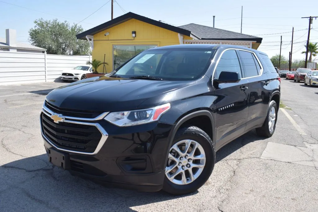 Black 2018 Chevrolet Traverse LS Sport Utility 4D for sale in El Paso, TX