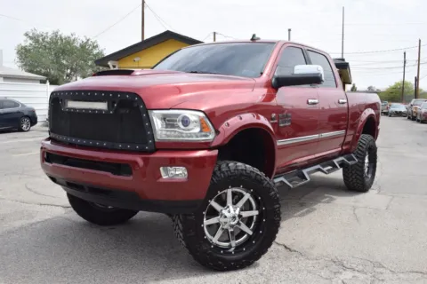 Red 2015 Ram 2500 Crew Cab Laramie Pickup 4D 6 1/3 ft for sale in El Paso, TX