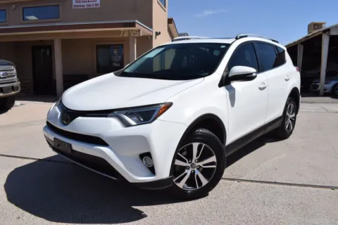 White 2018 Toyota RAV4 XLE Sport Utility 4D for sale in El Paso, TX