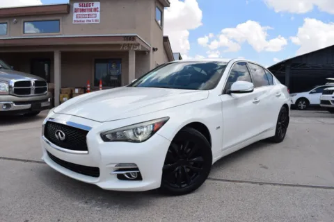 White 2016 INFINITI Q50 2.0t Premium Sedan 4D for sale in El Paso, TX