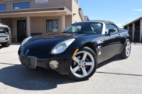 Black 2008 Pontiac Solstice Convertible 2D for sale in El Paso, TX