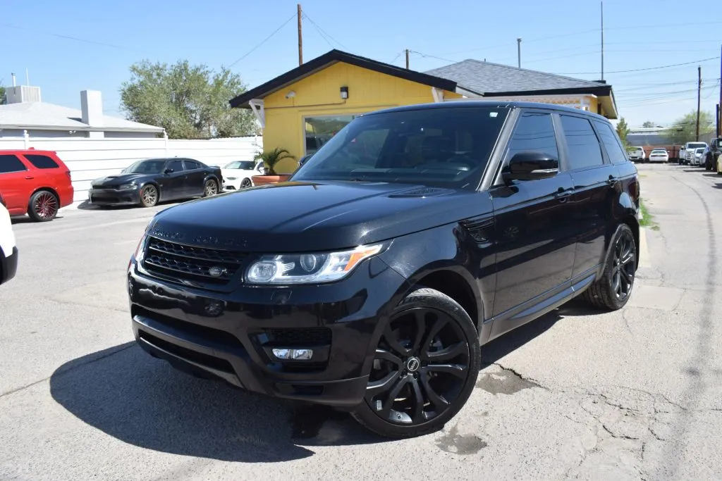 Black 2015 Land Rover Range Rover Sport HSE Sport Utility 4D for sale in El Paso, TX