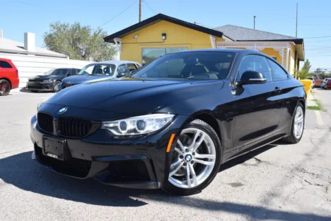 Black 2014 BMW 4 Series 428i Coupe 2D for sale in El Paso, TX