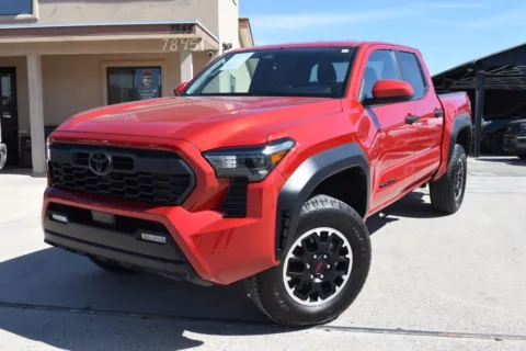 Red 2025 Toyota Tacoma Double Cab Limited Pickup 4D 5 ft for sale in El Paso, TX