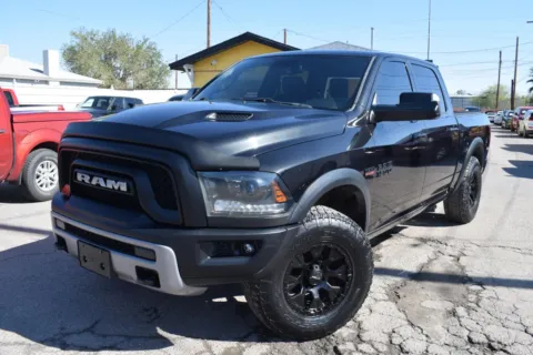 Gray 2015 Ram 1500 Crew Cab Rebel Pickup 4D 5 1/2 ft for sale in El Paso, TX