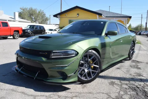 Blue 2018 Dodge Charger R/T Scat Pack Sedan 4D for sale in El Paso, TX