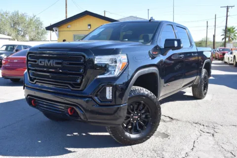 Black 2019 GMC Sierra 1500 Crew Cab AT4 Pickup 4D 5 3/4 ft for sale in El Paso, TX
