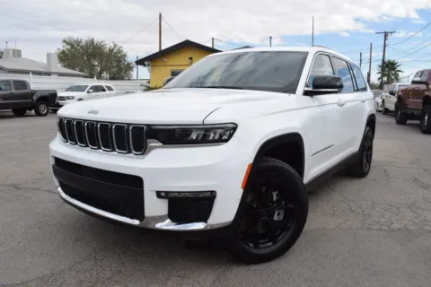 White 2024 Jeep Grand Cherokee L Limited Sport Utility 4D for sale in El Paso, TX