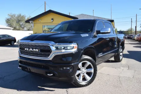 Black 2020 Ram 1500 Crew Cab Limited Pickup 4D 5 1/2 ft for sale in El Paso, TX