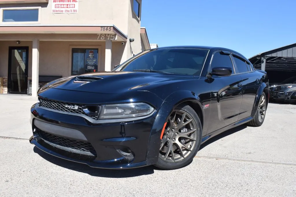 Black 2020 Dodge Charger Scat Pack Sedan 4D for sale in El Paso, TX