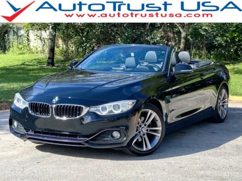 Black 2017 BMW 4 Series 430i for sale in Miramar, FL