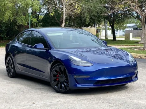 Another view of 2022 Tesla Model 3 Performance for sale in Miramar, FL at Auto Trust USA