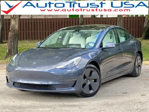 Gray 2023 Tesla Model 3 for sale in Miramar, FL