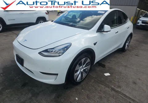 White 2021 Tesla Model Y Standard Range for sale in Miramar, FL