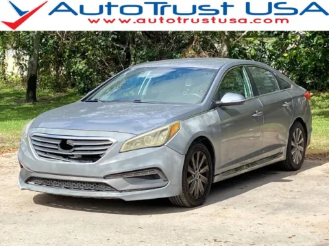 Gray 2017 Hyundai Sonata Sport for sale in Miramar, FL