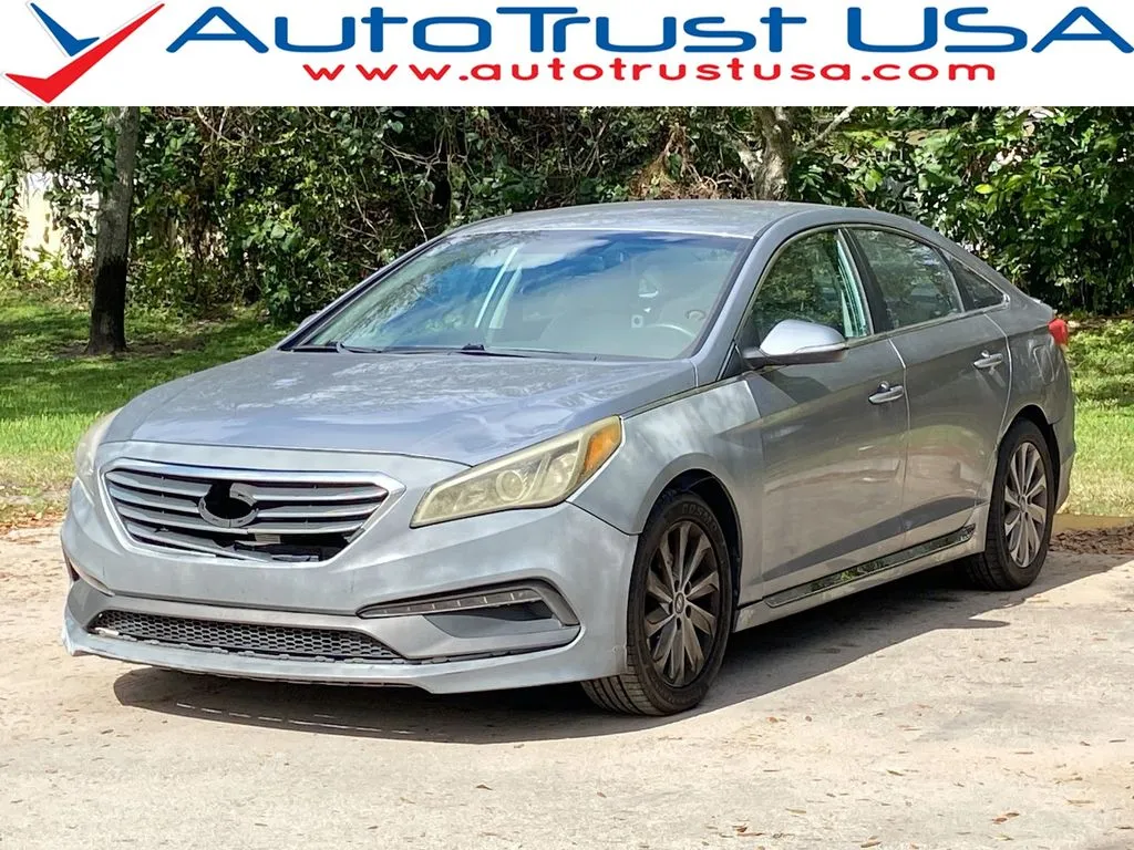 Gray 2017 Hyundai Sonata Sport for sale in Miramar, FL