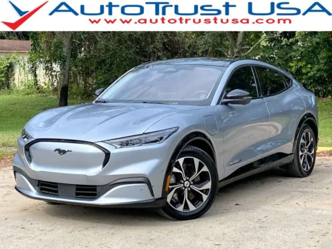 Silver 2022 Ford Mustang Mach-E Premium for sale in Miramar, FL