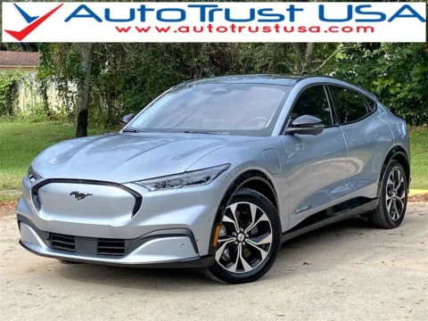 Silver 2022 Ford Mustang Mach-E Premium for sale in Miramar, FL