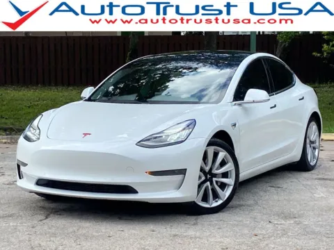 White 2020 Tesla Model 3 Standard Range Plus for sale in Miramar, FL