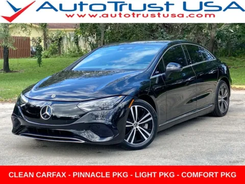 Black 2023 Mercedes-Benz EQE 350+ for sale in Miramar, FL