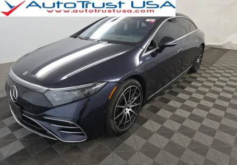 Blue 2022 Mercedes-Benz EQS 450+ for sale in Miramar, FL