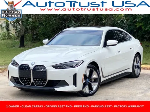 White 2023 BMW i4 eDrive35 for sale in Miramar, FL