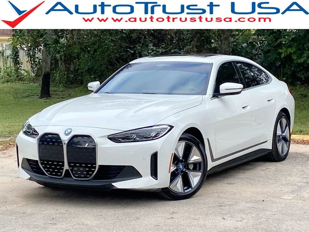 White 2023 BMW i4 eDrive35 for sale in Miramar, FL