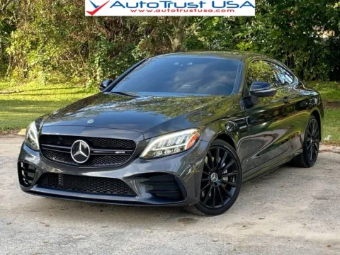 Gray 2019 Mercedes-Benz C-Class AMG C 43 for sale in Miramar, FL