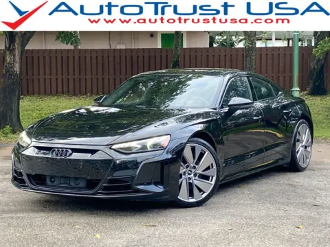 Black 2022 Audi e-tron GT Prestige for sale in Miramar, FL