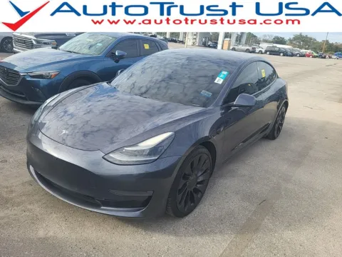 Black 2021 Tesla Model 3 Performance for sale in Miramar, FL