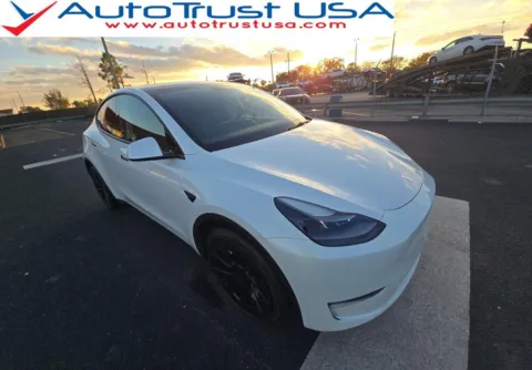 White 2023 Tesla Model Y Long Range for sale in Miramar, FL