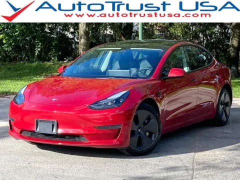 Red 2023 Tesla Model 3 for sale in Miramar, FL
