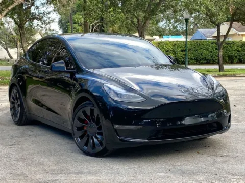 Another view of 2022 Tesla Model Y Performance for sale in Miramar, FL at Auto Trust USA