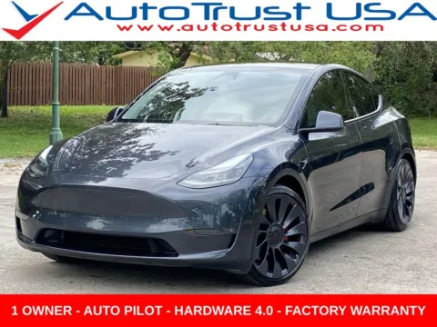 Gray 2024 Tesla Model Y Performance for sale in Miramar, FL
