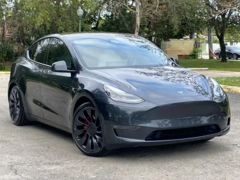 Another view of 2024 Tesla Model Y Performance for sale in Miramar, FL at Auto Trust USA