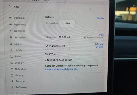 Another view of 2020 Tesla Model 3 Standard Range Plus for sale in Miramar, FL at Auto Trust USA