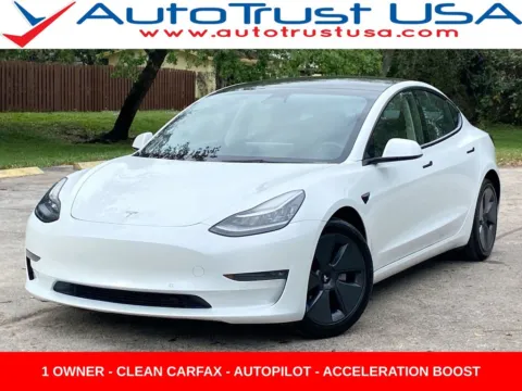 White 2022 Tesla Model 3 Long Range for sale in Miramar, FL