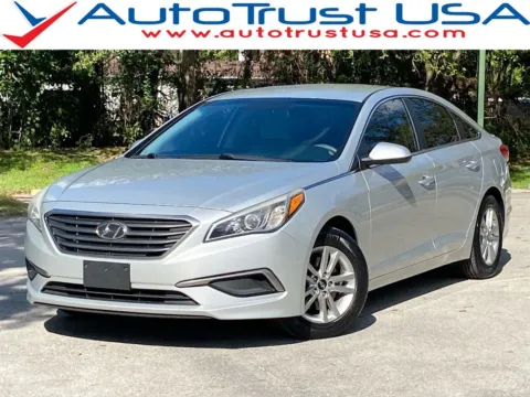 Silver 2017 Hyundai Sonata 2.4L for sale in Miramar, FL