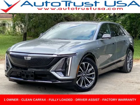 Silver 2024 Cadillac LYRIQ Sport for sale in Miramar, FL