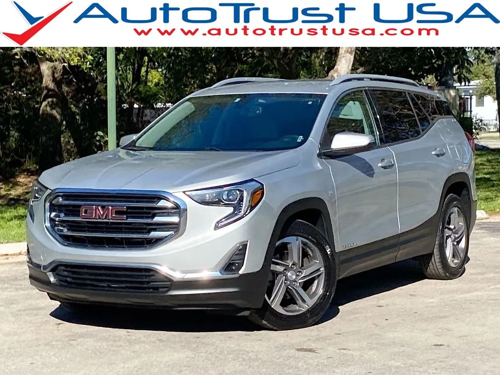 Silver 2019 GMC Terrain SLT for sale in Miramar, FL
