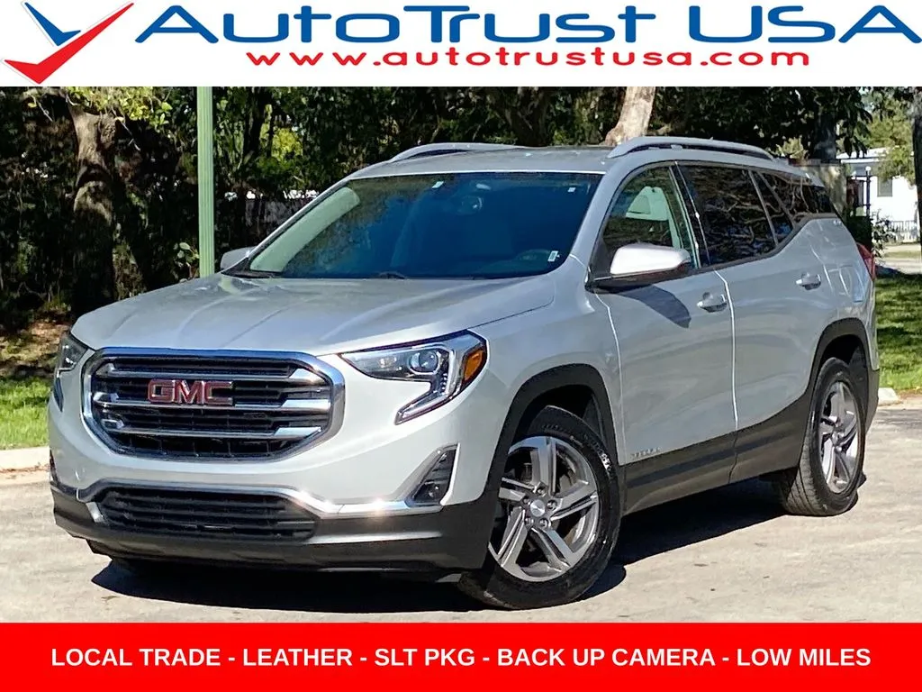 Silver 2019 GMC Terrain SLT for sale in Miramar, FL