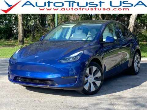Blue 2023 Tesla Model Y Long Range for sale in Miramar, FL