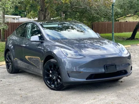 Another view of 2023 Tesla Model Y Long Range for sale in Miramar, FL at Auto Trust USA