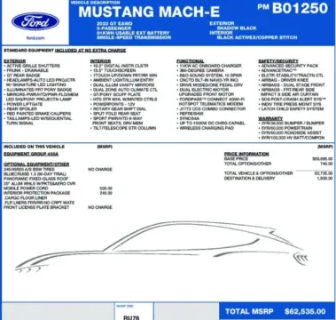 More photos of 2023 Ford Mustang Mach-E GT at Auto Trust USA, FL