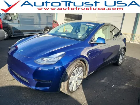 Blue 2023 Tesla Model Y Long Range for sale in Miramar, FL