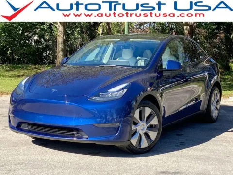 Blue 2023 Tesla Model Y Long Range for sale in Miramar, FL